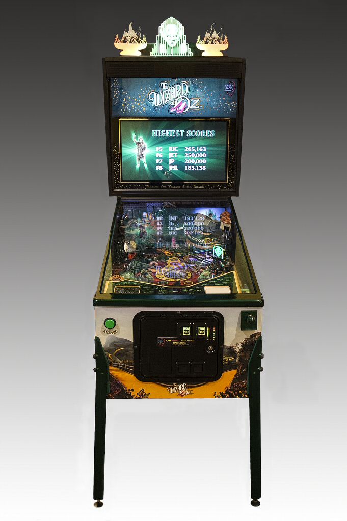 Wizard of Oz pinball machine. The Strong, Rochester, New York.