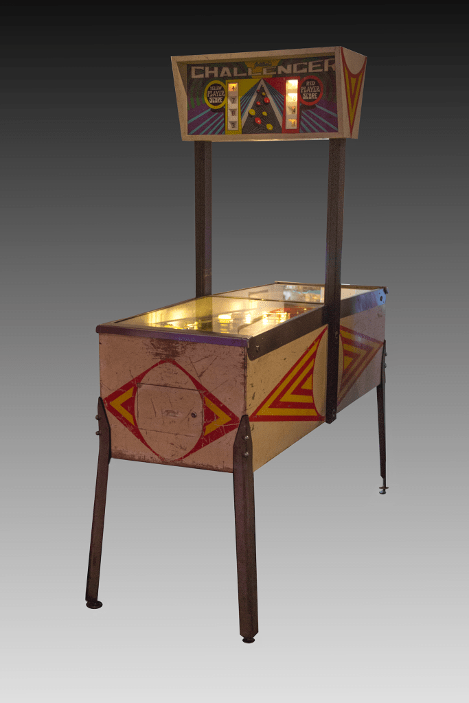 Challenger pinball machine, 1971. The Strong, Rochester, New York.