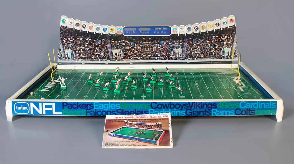 Tudor NFL Electric Football, 1968. The Strong, Rochester, New York.