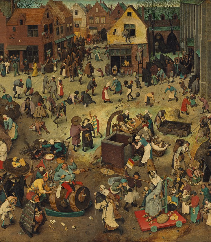 Pieter Bruegel the Elder, “The Battle Between Carnival and Lent,” 1559.