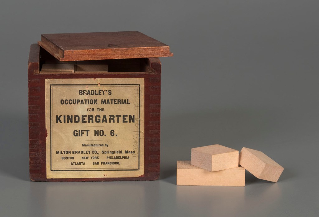Bradley's Occupation Material for the Kindergarten Gift No. 6, The Strong, Rochester, New York. 