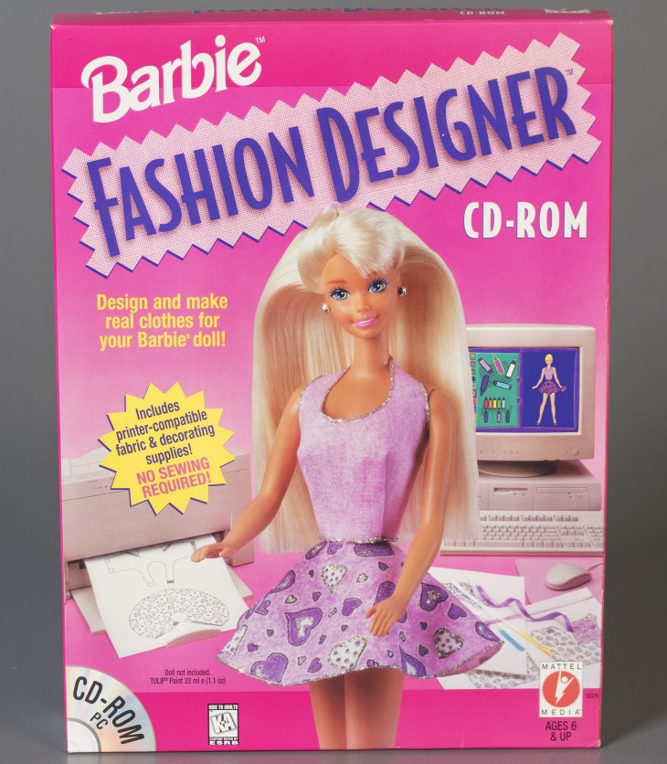 Image of Caption: Barbie Fashion Designer, 1996. The Strong National Museum of Play, Rochester, New York.