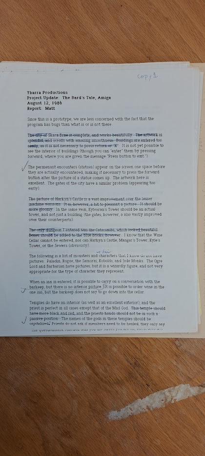 Image of The Bard’s Tale. 1985. Gift of Frank Cifaldi. The Strong National Museum of Play, Rochester, NY.