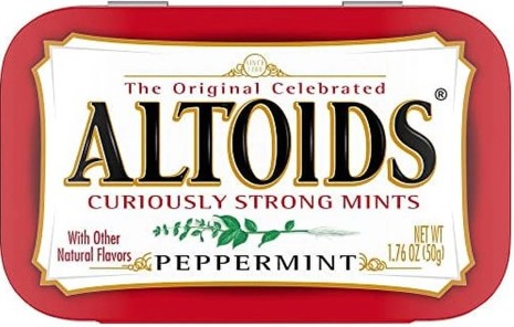 Image of Altoids mints box, The Strong, Rochester, New York.