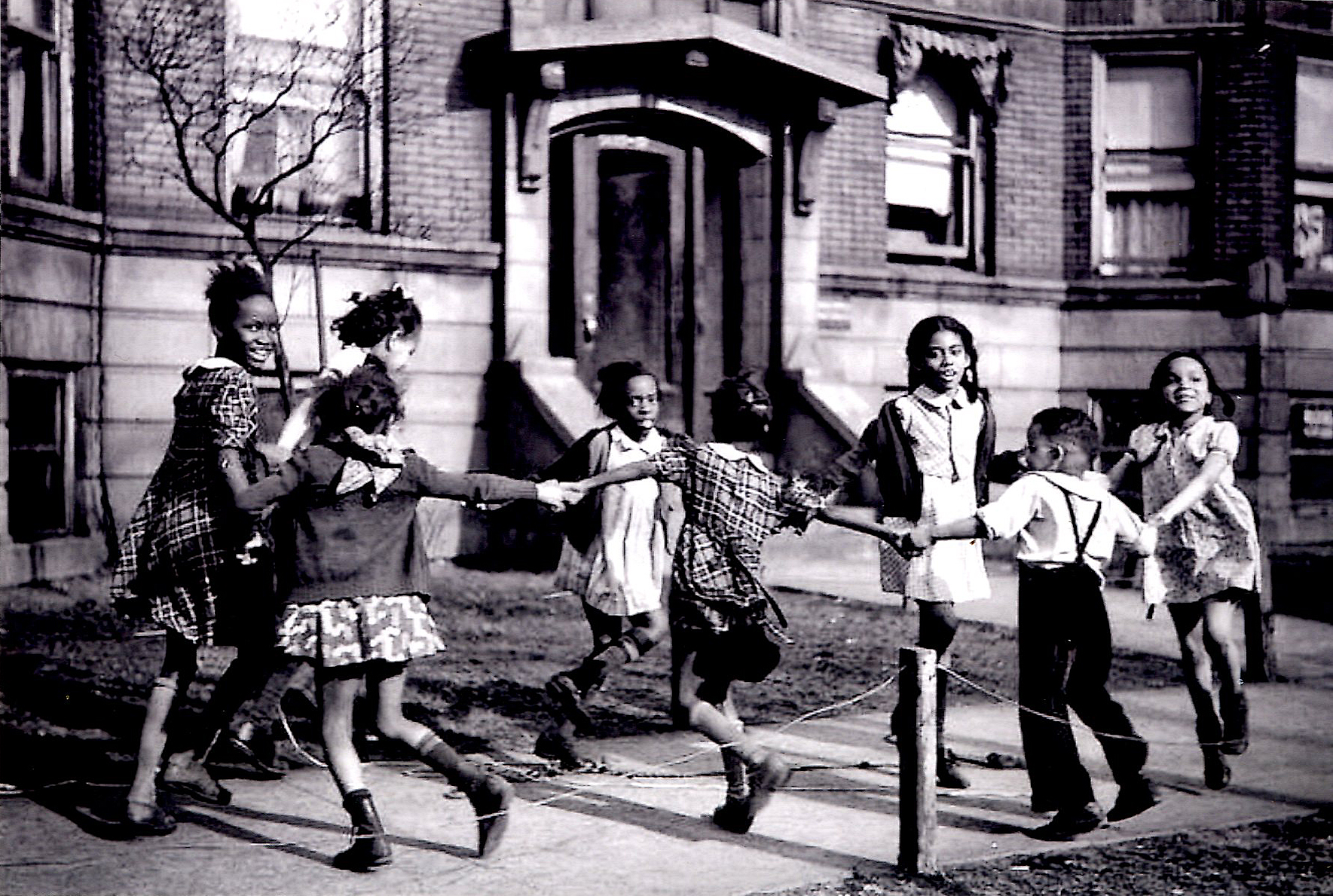 Image of children play -Reproduction photograph, about 1935, The Strong, Rochester, New York.