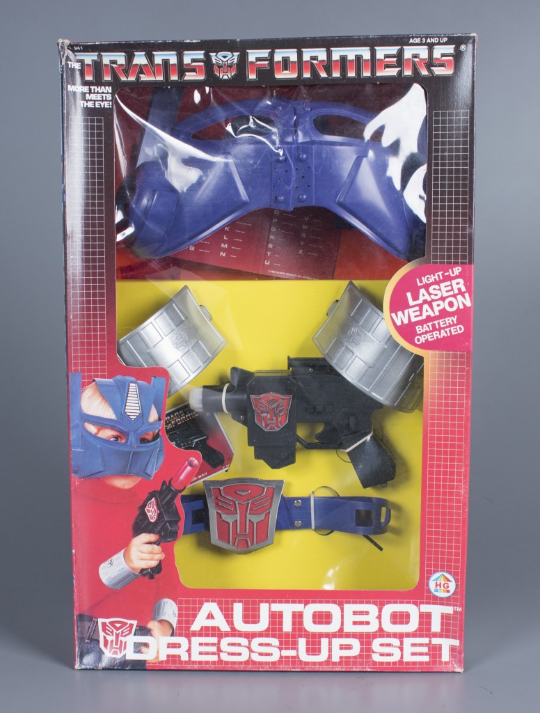 Transformers Autobot Dress-Up Set, 1985. The Strong National Museum of Play, Rochester, New York.
