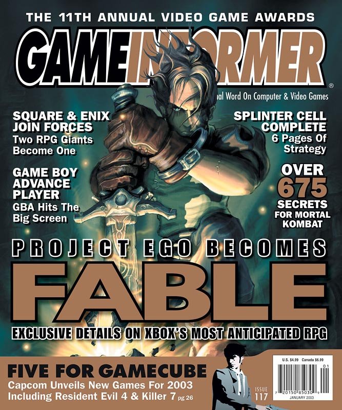 Magazine cover - Game Informer, January 2003, The Strong National Museum of Play, Rochester, New York.