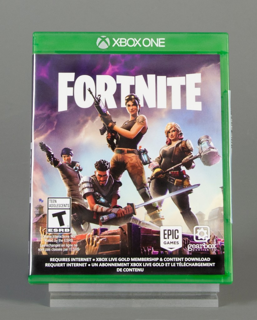 Xbox One Fortnite, 2017, The Strong, Rochester, New York.