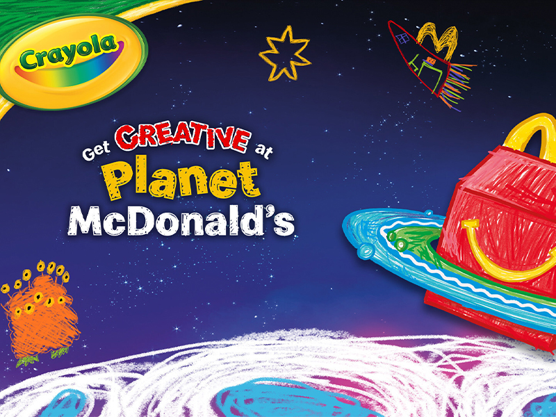 Crayola Launches Global McDonald’s Happy Meal® Experience That’s Out-of-This-World