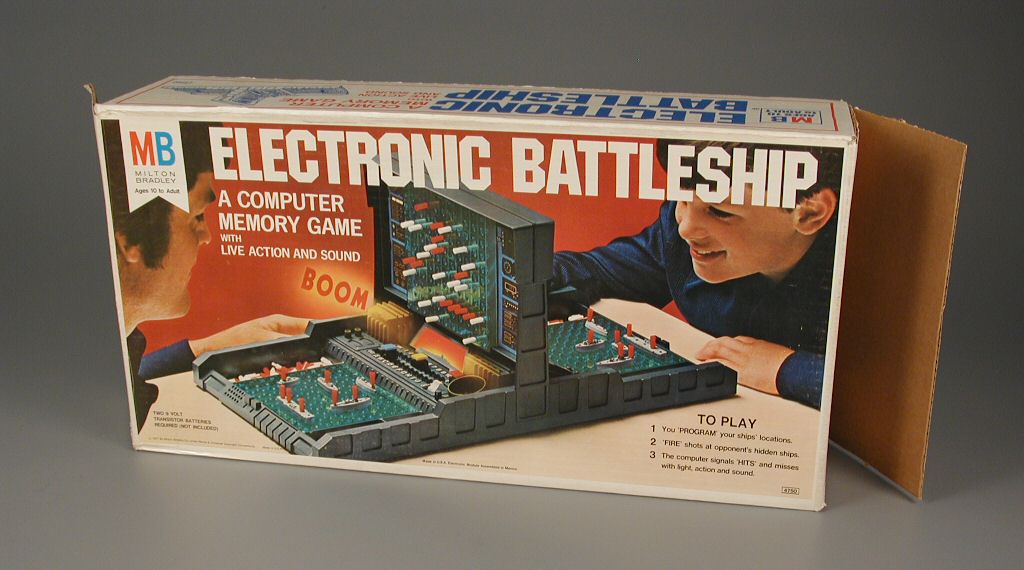 Electronic Battleship, 1977. Gift of Ron Brendt. The Strong National Museum of Play, Rochester, New York.