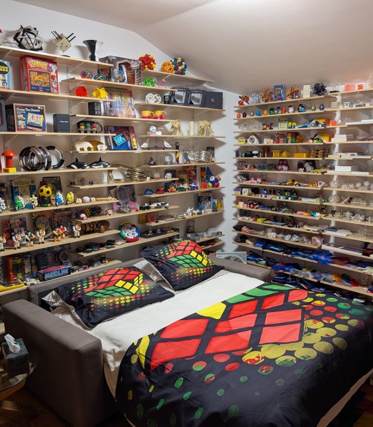 The Rubik’s Room at the World Puzzle Center.