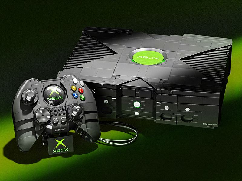 Mattel Brick Shop Builds on Gaming Nostalgia with Xbox Set