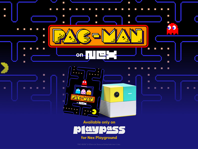 PAC-MAN Gets Moving With New Active Play Experience on Nex Playground