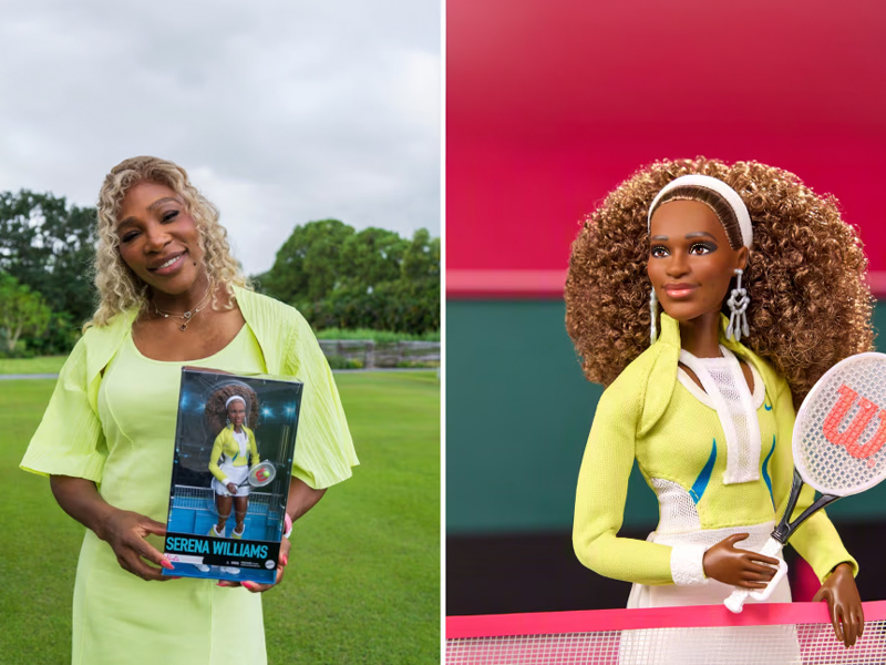 Barbie Keeps Swinging with Serena Williams