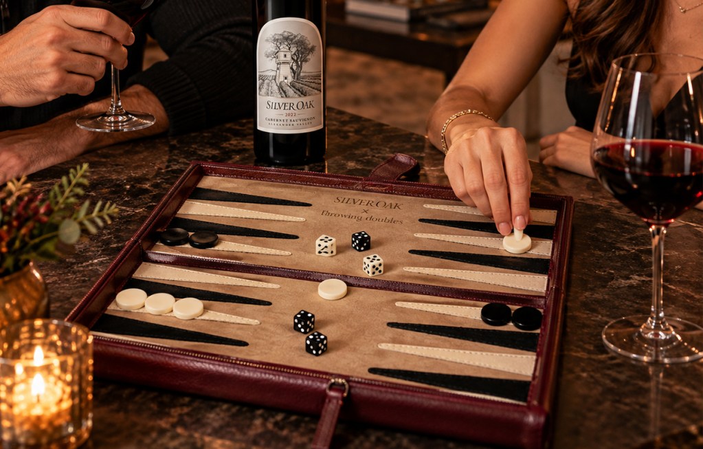Classic Games Go Upscale With Silver Oak and Throwing Doubles Collaboration