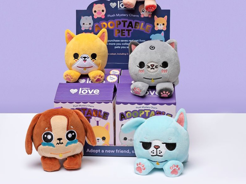 Petco Love Taps Into Blind-Box Craze With Plush Collectibles That Give Back