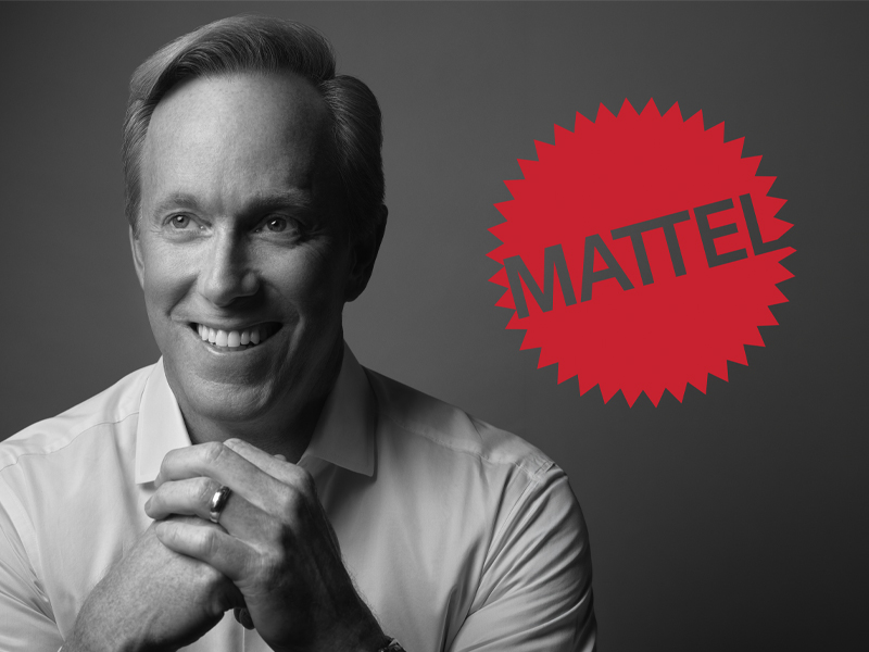 Roger Lynch Takes the Helm as Mattel Looks Beyond the Toy Aisle